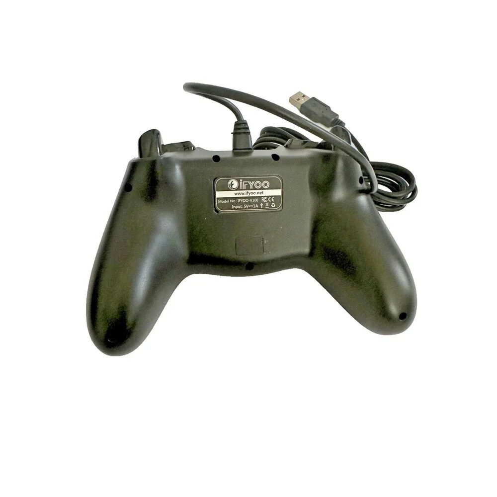 Game Controller Joystick Dual Vibration Black & Blue PS3 / PC / Android
